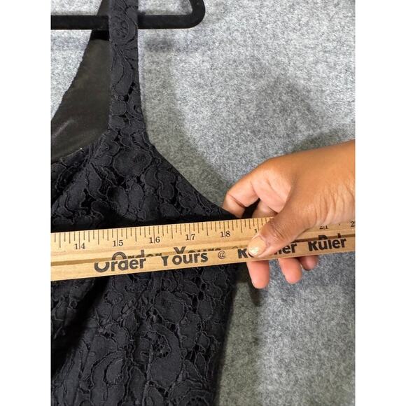 Bardot Dress Women‎ XXL Black Adeline Lace Midi Romantic Sexy Formal Party - Picture 4 of 8